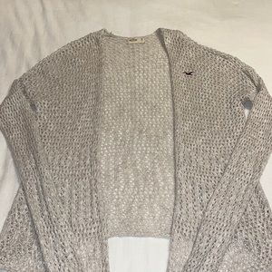 Cream Hollister Cardigan